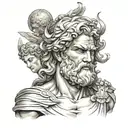 12 olympic greek gods Olympus tattoo design idea