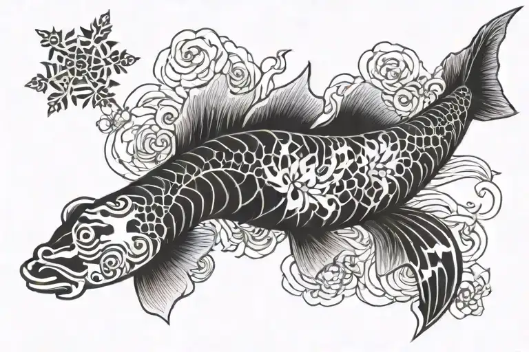koi no yokan tattoo design idea