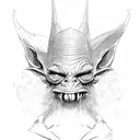 goblin wizard tattoo design idea