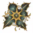 constellation cassiopeia tattoo design idea