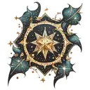 constellation cassiopeia tattoo design idea