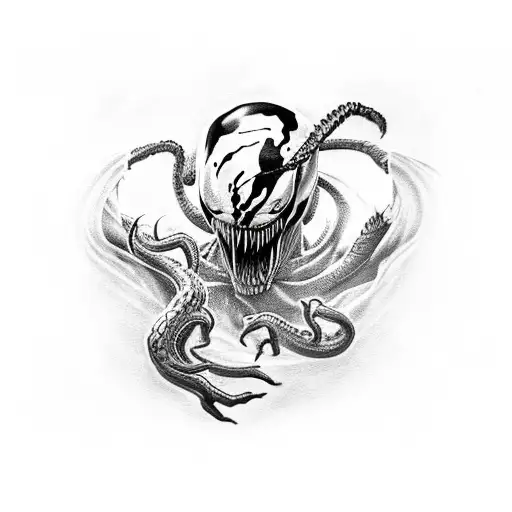 1,200+ Venom Tattoo Stock Illustrations, Royalty-Free Vector Graphics &  Clip Art - iStock