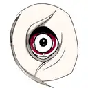 olho do sasuke rinnegan  tattoo design idea