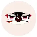 olho do sasuke rinnegan  tattoo design idea