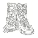 Compass calf sailor moon sailor moon sailor tattoo design idea