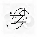 the name SINDHU in morse code in abstract design tattoo design idea