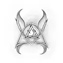 Valknut Symbol tattoo design idea