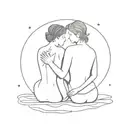 loneliness after a relationship tattoo design idea