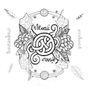 Ariana Grande lyrics tattoo design idea