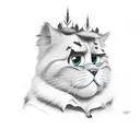 garfield tattoo design idea