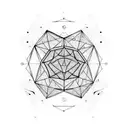 Lyra Constellation tattoo design idea