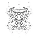 Lyra Constellation tattoo design idea