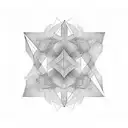 4th dimension tattoo design idea