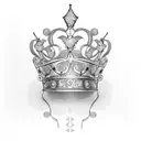 Queen's Crown tattoo design idea