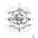 Aquarius Constellation tattoo design idea