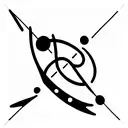 Lyra Constellation tattoo design idea