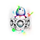 mimirs head tattoo design idea