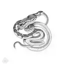 snake twins tattoo design idea