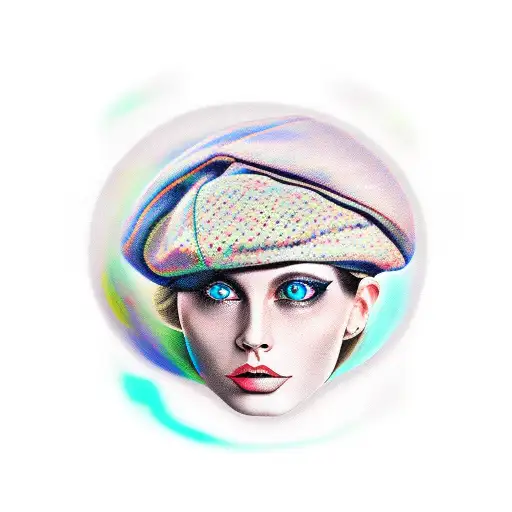 beret tattoo design idea