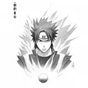 sasuke y hinata  tattoo design idea