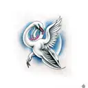 lugia tattoo design idea