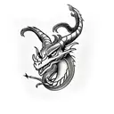 Maleficent Dragon tattoo design idea