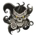 bathroom tattoo design idea