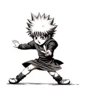 Killua tattoo design idea