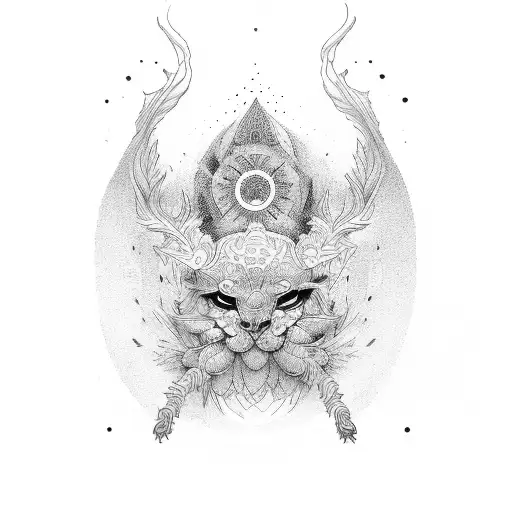 mind over matter tattoo design idea