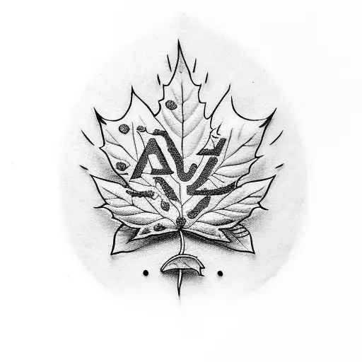 My name is dipali. please design a tattoo with either full name or just initial D. use leaf / flower tattoo design idea