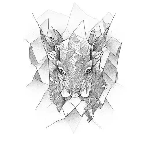 Swiss Alps tattoo design idea