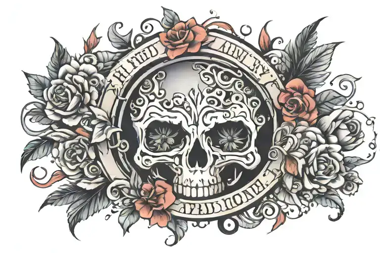 hated by many loved by none  tattoo design idea