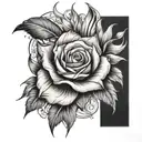 Birthday tattoo design idea