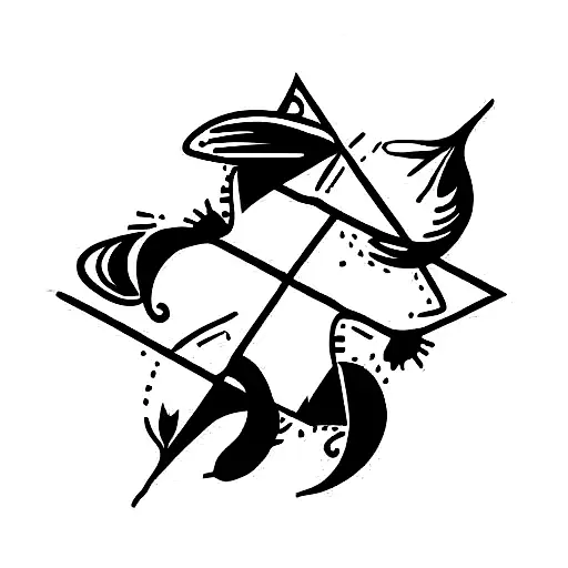 Three musketeers tattoo design idea