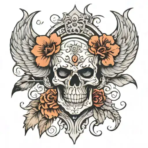 Roman's 8:18 tattoo design idea