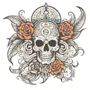 Roman's 8:18 tattoo design idea