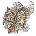 Roman's 8:18 tattoo design idea