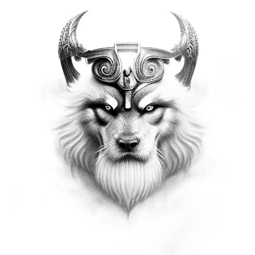 odin tattoo design idea