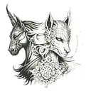 throne of glass, Manon blackbeak, fireheart tattoo design idea