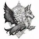 throne of glass, Manon blackbeak, fireheart tattoo design idea