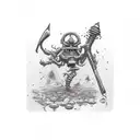 three J cards with blood dropping to dates 99,97,93 tattoo design idea