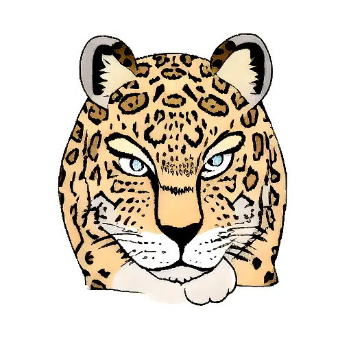 Anime Spotted Leopard 3d model - CadNav