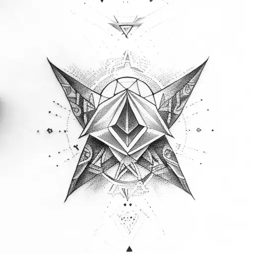 illuminati tattoo design idea
