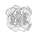 psilocybin molecule  tattoo design idea