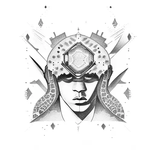 oasis tattoo design idea