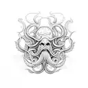 I want a kraken tattoo design idea
