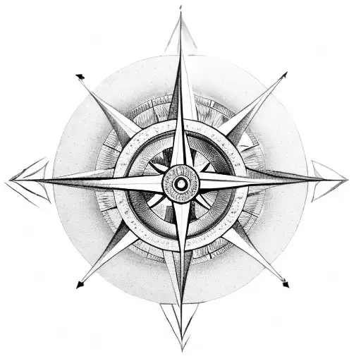 a compass with half part being clock and the hour hand being Shivji's trishul and the clock has big wings to fly tattoo design idea