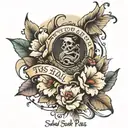 this too shall pass tattoo design idea
