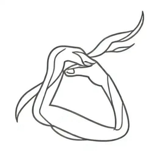 minute hug forever tattoo design idea