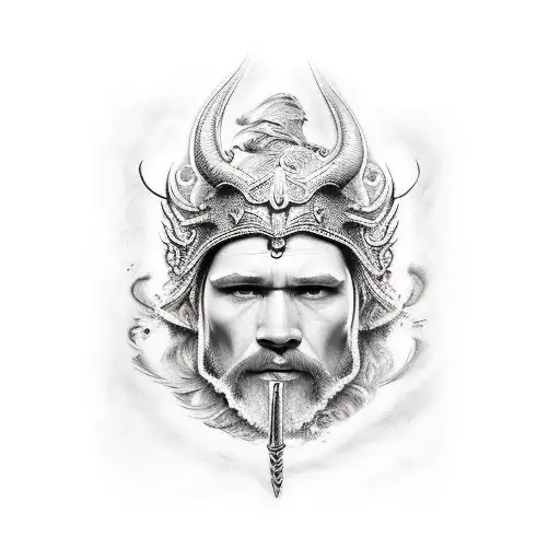 valhalla tattoo design idea